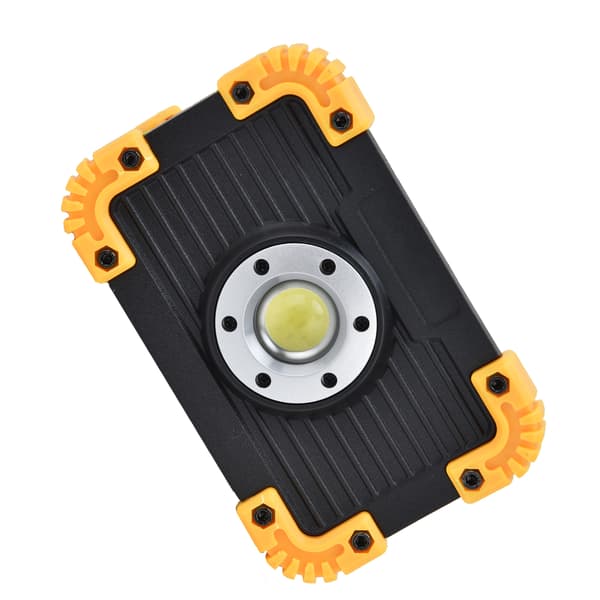 LED Nødlys Flood Light Mini COB Arbejdslys Bærbar Rund USB Opladning Campinglys til Udendørs