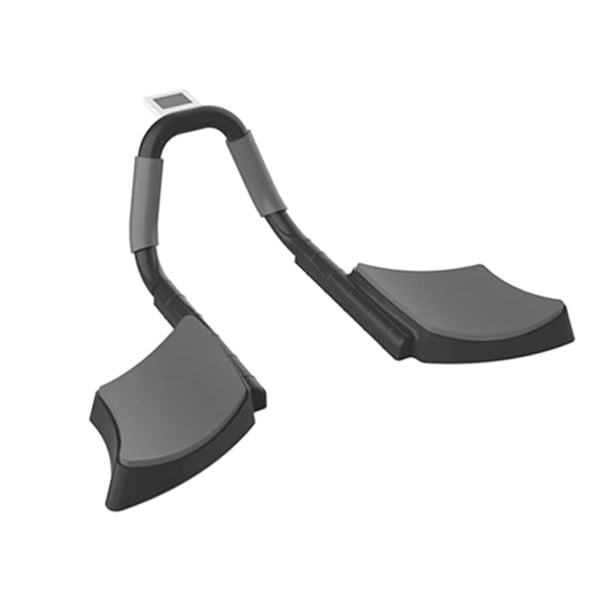 Plank Trainer Förtjockad armbågsdyna Vinkel Justerbar Postural Correction Plank Support Trainer Svart