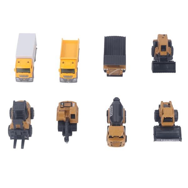 Gutter Byggebiler Sett 1:60 Byggekjøretøy Modell Legering Die Cast Engineering Biler Modell Leketøy