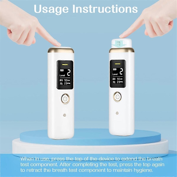 Oral Odor Freshening Rate Detector, Oral Breath Monitor Vit