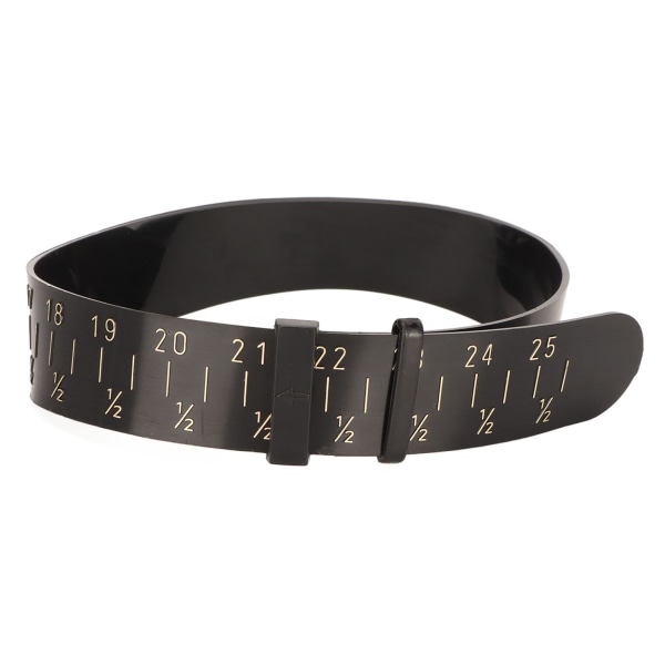 Armbånd Sizer Gauge 15‑25cm Dual Scale Håndledsbælte Mål Plast måleværktøj