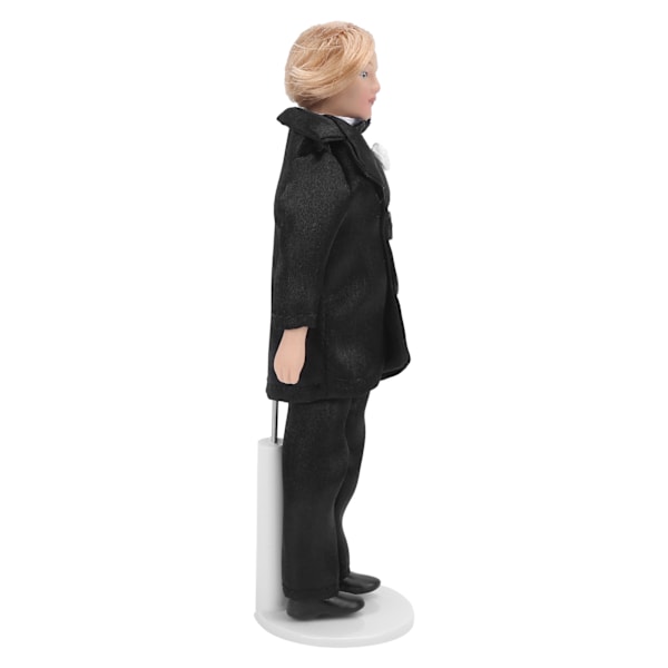 Nukkekodin sulhanen miniatyyri posliinisulhanen 1/12 mittakaavan nukketalon sisustuslisävaruste