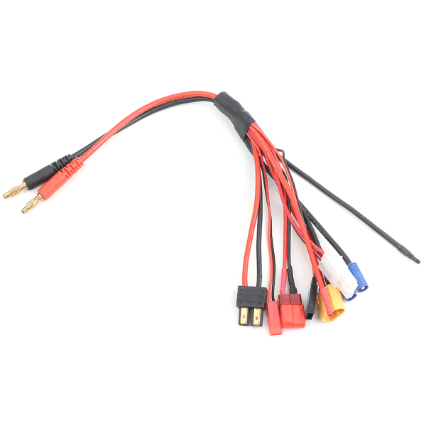 8 i 1 Lipo Battery Multi Charging Plug Convert Cable Line til IMAX B6 oplader
