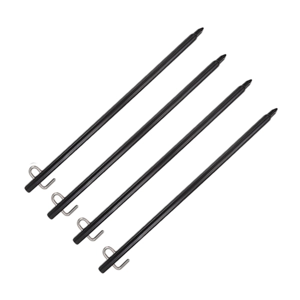 4 st tältpinnar campingpinne aluminiumlegering hög hållfasthet spik set kit för utomhusbruk