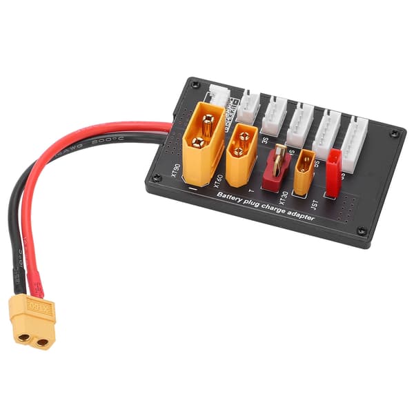 XT60 Lipo parallell ladebrett Lipo batterilader 2S-6S parallell balansert ladeadapter