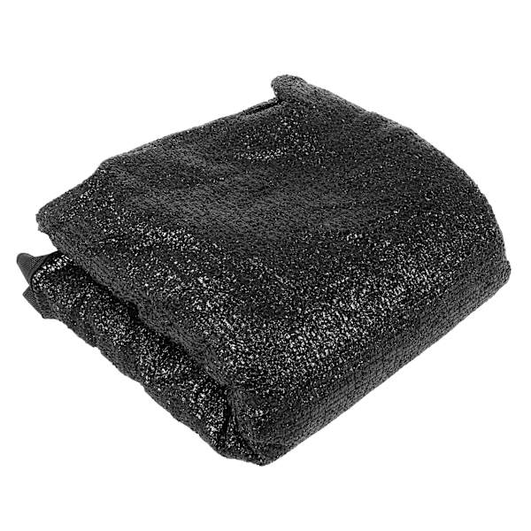 Skuggnät Solskydd Dammskydd Solskydd Växthus Balkong Gård Solskydd Tillbehör 2 x 2m Svart 6 Stygn