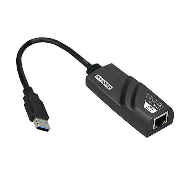 USB Gigabit Nettverkskort USB 3.0 til RJ45 Nettverksport Kablet Ekstern Ethernet Driverfri Nettverkskabel Konverter