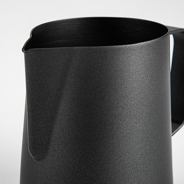 Mjölkskummare i rostfritt stål 350 ml Kaffefrotherkopp med konstpenna för espressomaskin