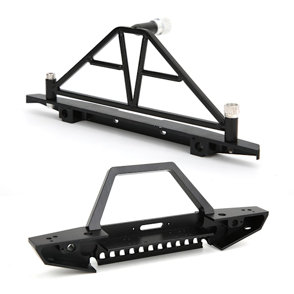 Metal RC-auton etu- ja takapuskurin lisävaruste sopii Axial SCX10 90046 1/10 RC-autoon