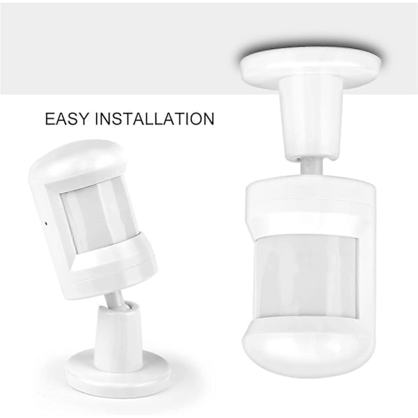 Super Mini Tuya Drevet ZigBee PIR Bevægelsessensor Trådløs Passiv Infrarød Detektor Sikkerheds Indbrudsalarm Sensor Tuya/SmartLife APP Kontrol