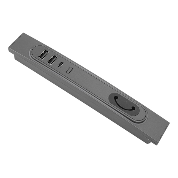 USB Hub Dockingstation 27W Hurtigopladningskonsol Multiport Opladningssplitter med LED-lys Udskiftning til Tesla Model 3 Y