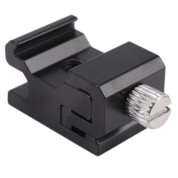 5 stk Kamera Metall Cold Shoe Hot Shoe Blitsbrakett Festeadapter Med 1/4 Tripod Skrue kompatibel med Lysstativ Tripod-B5