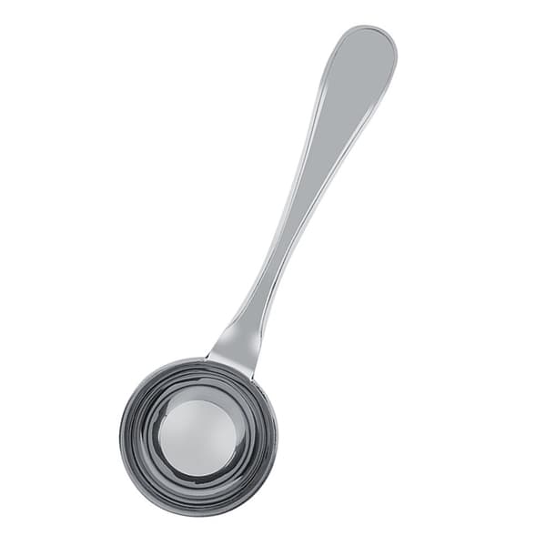 Måleske i rustfrit stål med langt håndtag til te og kaffe (25 ml)