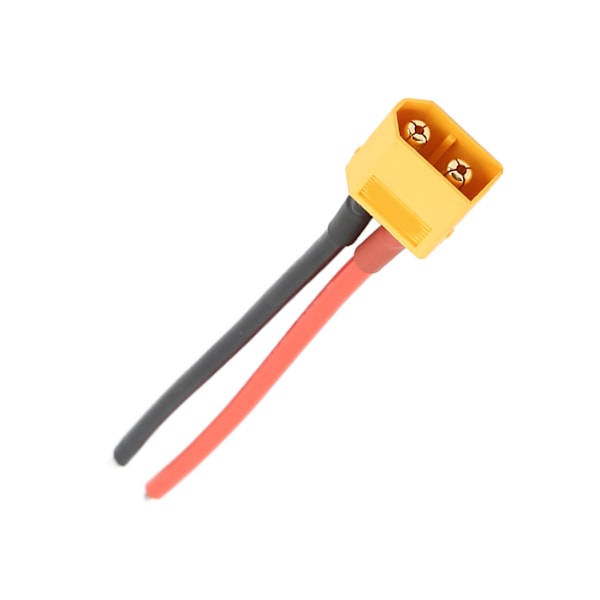 112mm XT60 Han-stik, XT60 Batteri Han-stik med 14 AWG Silikoneledning