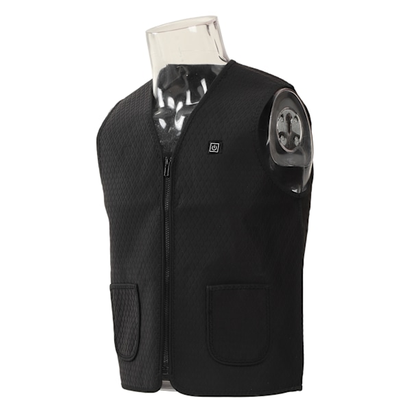 Opvarmet vest konstant temperatur 3 niveauer temperatur 5 zoner 3S opvarmning elektrisk opvarmningsvest til vinter udendørs sport XXXL