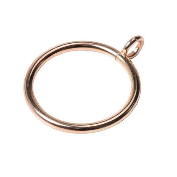 38mm Gardinringe Metal Øje Draperi Ringe til Køkken Soveværelse Guld 20 stk