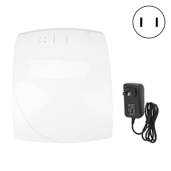 Profesjonell gellakk tørketrommel UV LED dobbel lyskilde negleherdingsmaskin 24W 110‑240VUS plugg