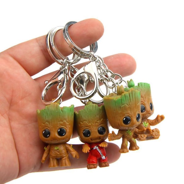 Baby Groot set - klassisia elokuvakeräilyesineitä, täydellinen lahja!