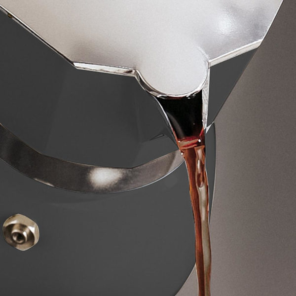 150 ml/300 ml kannettava alumiininen italialaistyylinen espressokone Moka pot kahvinkeitin Kotitalouden mokkakylmäuutepannu Cappuccino Latten valmistukseen
