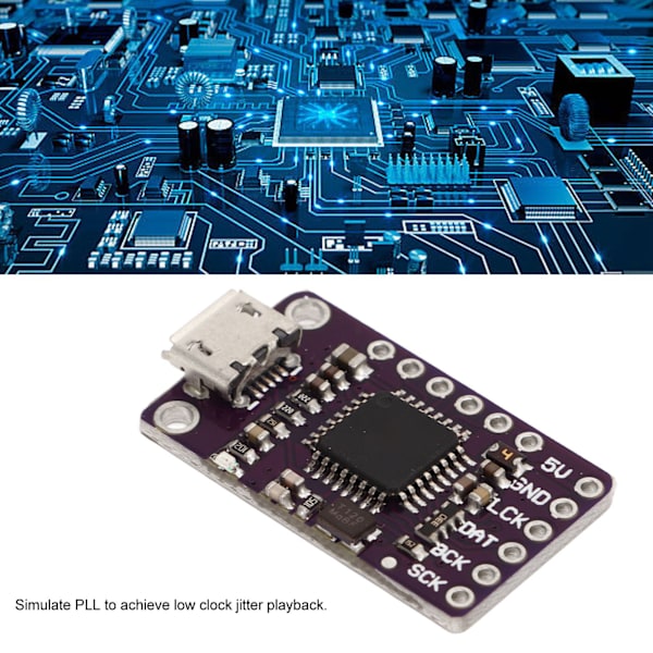 Stereo Audio Dekoder Modul PCM2706U2 DAC USB til I2S IIS til Hovedtelefon S/PDIF Udgang