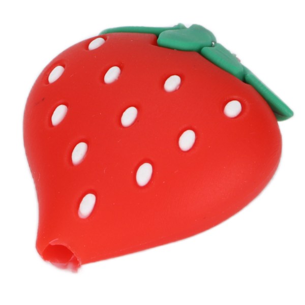 Data Line Protectors Cute Fashional Charging Cable Savers for Cellphone Tablet Data LinesStrawberry