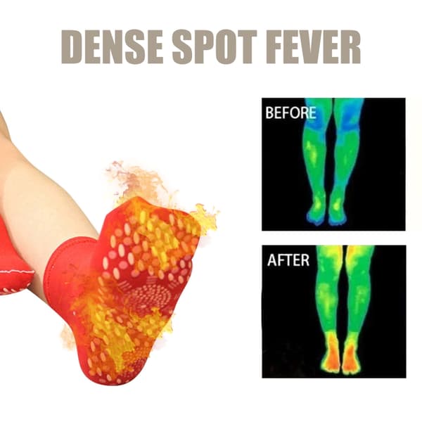 Termisk Moxibustion Massage Sokker til Forbedring af Fodcirkulation Magnetiske Sundhedssokker