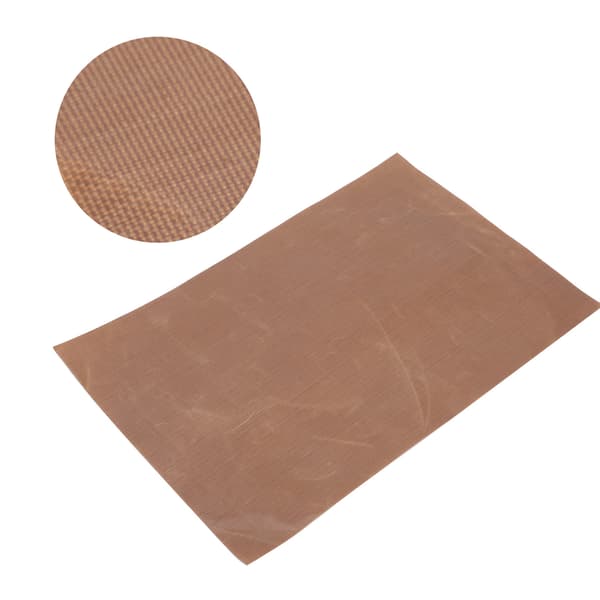 PTFE-ark Non-stick papper glasfiber värmepress högtemperaturduk 100 x 100cm 0,18mm