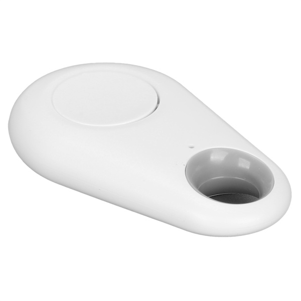 Trådløs smart tracker Bluetooth anti-tap alarm sensor enhet for barn kjæledyr lommebok bagasje hvit