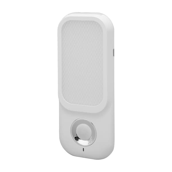 Sensor Væglampe USB Opladning Trådløs 3 Lysfarver Sølv LED Sensor Natlampe til Soveværelse