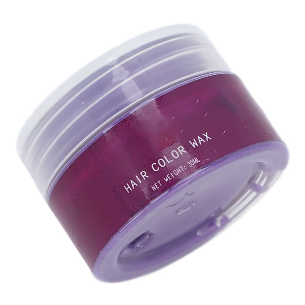 Hårfargevoks DIY Midlertidig hårfarging Clay Mud Styling Tool for Cosplay Party Lilla 30ml