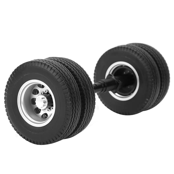 Icke-driven bakaxel däck 10-håls hjulnav passar för Tamiya 1/14 Traktor Trailer