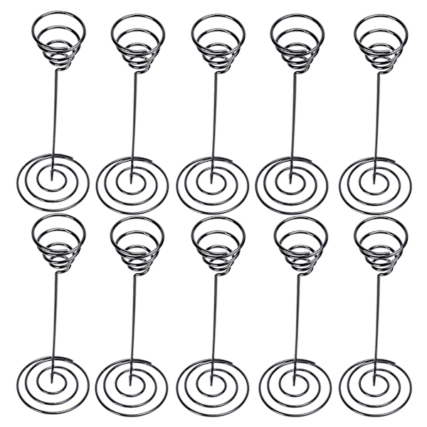 10 stk. bordplanter, fasjonabel luftplanteholder, stativ, beholder, displaystativ