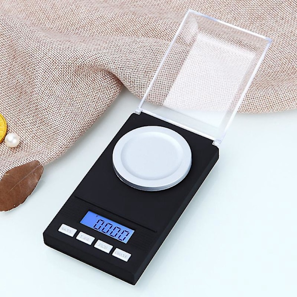 Milligram Presisjons Digital Lommevekt med LCD-Skjerm