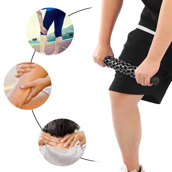 Gear Muskelmassasje Roller Stick Fitness Sport Relax Fascia Rod High Strength Massager