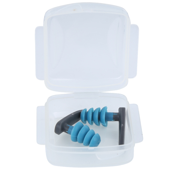 2PCS Dykning Elastisk Mjuk Vattentät Öronpropp Professionell Simutrustning Tillbehör