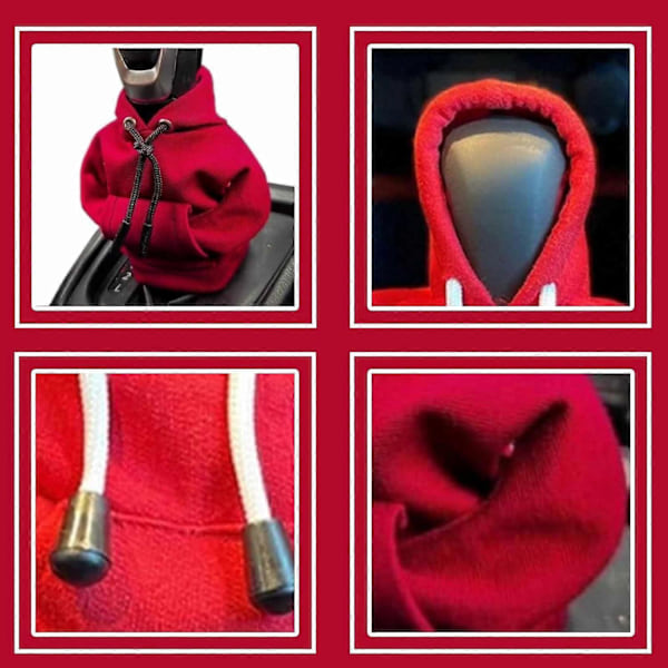 Bil Växelspaksknopp Hoodie, Växelspaksskydd Bil Växelspaksknoppskydd