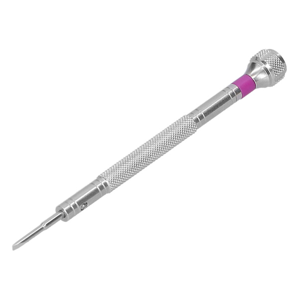 Suora urakantainen ruuvimeisseli, kannettava tarkka watch korjausruuvimeisseli 1,6 mm / 0,06 tuumaa