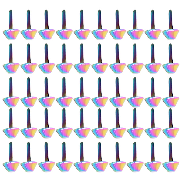 Spikhuvud Stud Fint utförande Färgglad design DIY Lätt Bärbar Järnkon Spikar 12mm