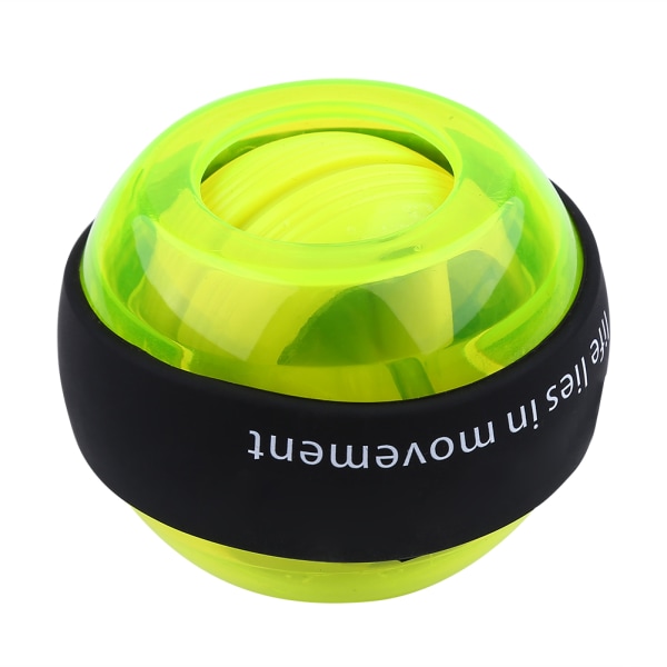 LED-harjoituskäsirannegyroskooppi Power Ball golftennisvoimalle (vihreä)
