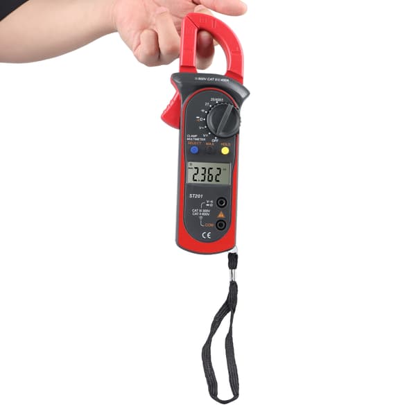 DC AC Ström Spänning Motstånd Klämma Voltmeter Amperemeter Elektrisk Digital Multimeter Klämmätare