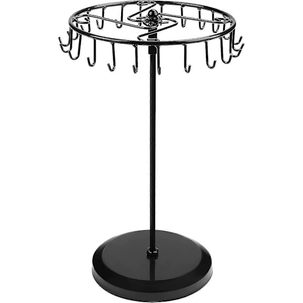 Metal Roterende Smykkeholder Display Stand - Hængende Organizer Tårn Rack til Ringe & Øreringe