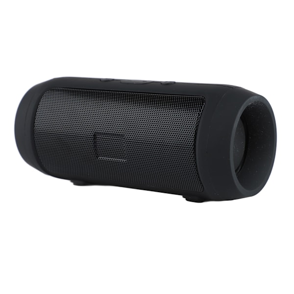 Bärbar Bluetooth-högtalare FM-radio Inbyggd HD brusreducerande mikrofon HiFi Tung bas Mini Bluetooth-högtalare för skrivbord Svart för E2mini