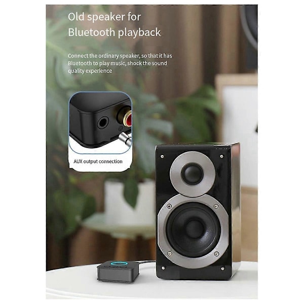 Qualcomm Bluetooth 5.1 Receiver til Aux/Rca Gammel Audio Forstærker Audio Afspiller
