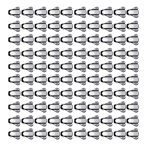 Nail Art Tips Extension Form Guide - 100 stk UV Gel Sticker Manicure Tools