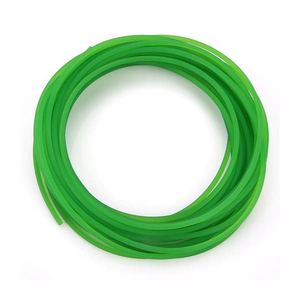 Grønt PU Polyuretan Rundbelte med Røff Overflate for Drivtransmisjon (4mm*10m)