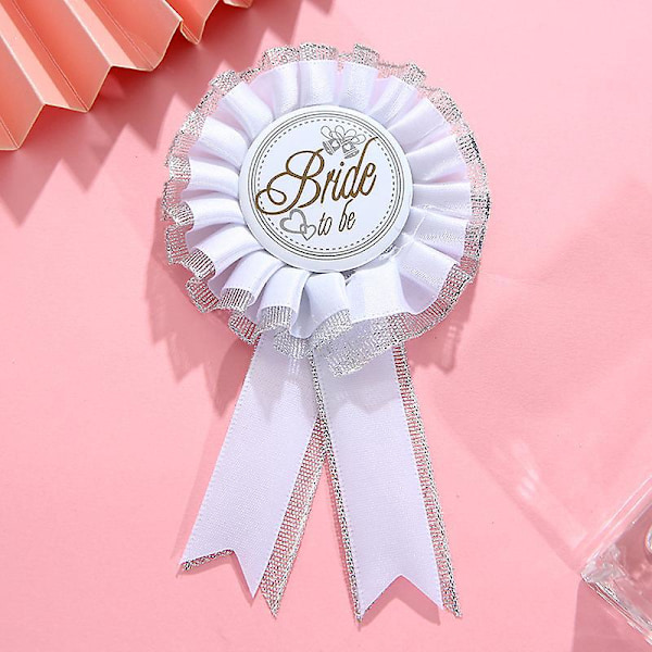 Blondeemblem brudgom brud og brudgom emblem 15*8CM 2 stk