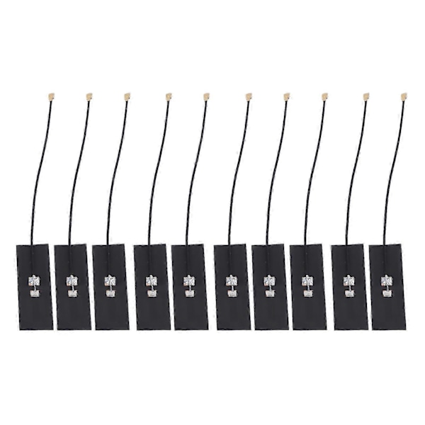 10 stk. FPC Antenne Indbygget 2 Frekvens Fleksibel til WiFi Bluetooth Router NZ?2.4G/5.8G?FPC?003