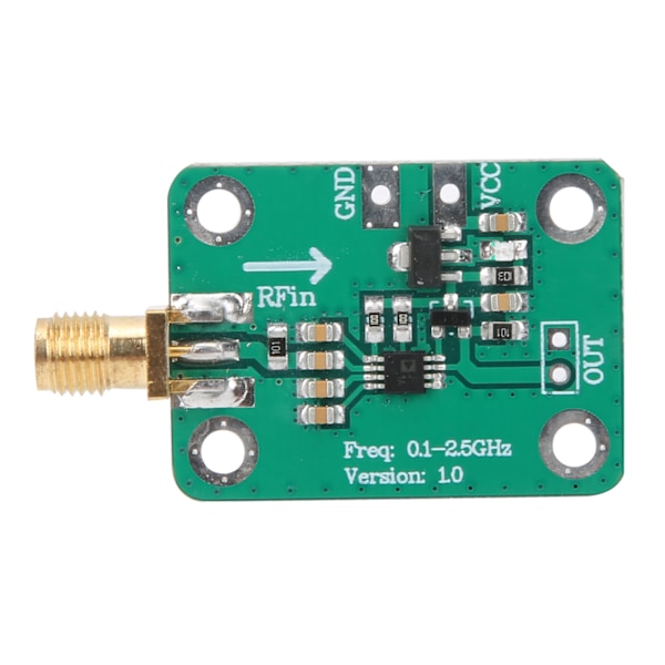 0,1-2,5 GHz logaritmisk detektor RF Power Meter Radio Frequency Detection Module Høj nøjagtighed