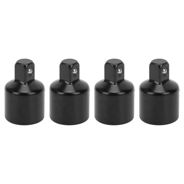 4 stk. sokkeladapter, skraldenøgle, konverteringshoved, reparationsværktøj, hardware 3/8 M til 1/4 S
