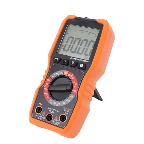 Digitalt multimeter ohmmeter voltmeter elektrisk ohm volt ampere tester til måling af spænding, strøm og modstand